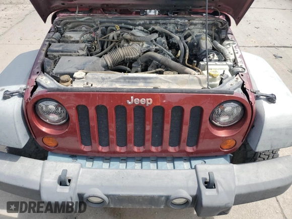 2010 Jeep Wrangler Unlimited Rubicon with VIN 1J4BA6H14AL115460, listed as a Copart auction lot 58349925 with Not provided miles and Salvage title. Bid and sale history available at DreamBid. Image 12.