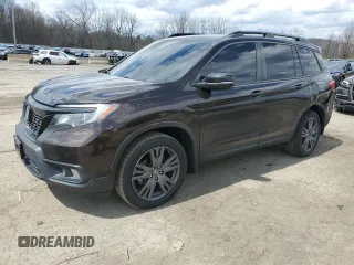 2020 Honda Passport EX-L z VIN 5FNYF8H59LB007566, wystawiony jako Copart lot #52889485 z przebiegiem 43 231 mil mil oraz Szkoda całkowita • Salvage title. Historia ofert i sprzedaży dostępna na DreamBid. Obrazek 1.