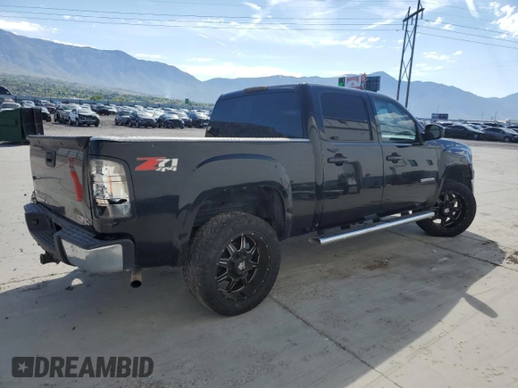 2012 GMC Sierra 1500 SLT with VIN 3GTP2WE72CG158289, listed as a Copart auction lot 55827875 with 221,867 mi miles and Salvage title. Bid and sale history available at DreamBid. Image 3.