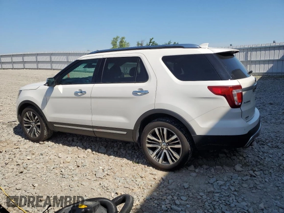 2016 Ford Explorer Platinum with VIN 1FM5K8HTXGGB92781, listed as a Copart auction lot 63209675 with 116,285 mi miles and Non repairable. Bid and sale history available at DreamBid. Image 2.