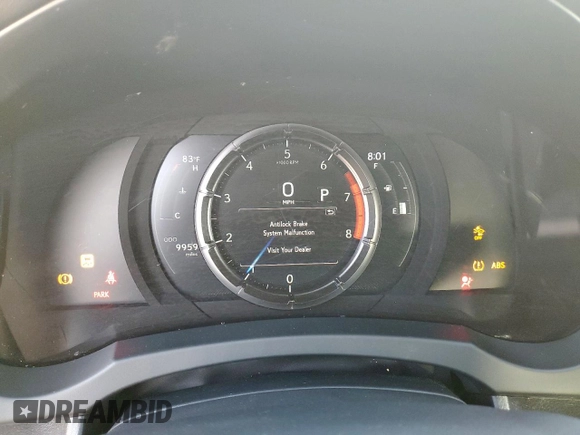 2024 Lexus IS 350 F Sport with VIN JTHGZ1E29R5035333, listed as a Copart auction lot 61544585 with 9,959 mi miles and Salvage title. Bid and sale history available at DreamBid. Image 9.