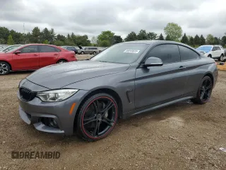 2017 BMW 4 Series 430i xDrive z VIN WBA4R9C30HK878896, wystawiony jako Copart lot #55049825 z przebiegiem 78 030 mil mil oraz Szkoda całkowita • Salvage title. Historia ofert i sprzedaży dostępna na DreamBid. Obrazek 1.