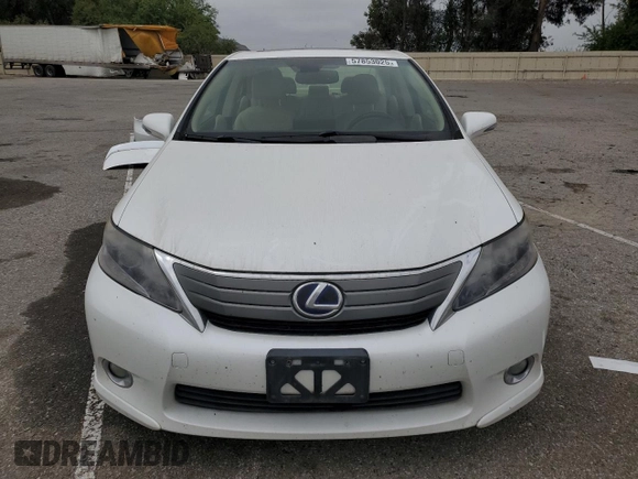 2010 Lexus HS 250h z VIN JTHBB1BA0A2021546, wystawiony jako Copart lot #57853025 z przebiegiem 150 157 mil mil oraz Szkoda całkowita • Salvage title. Historia ofert i sprzedaży dostępna na DreamBid. Obrazek 5.