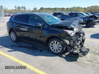 2020 Buick Envision Essence with VIN LRBFXCSA3LD100196, listed as a IAAI auction lot 41883689 with 43,571 mi miles and . Bid and sale history available at carsss.com. Image 1.