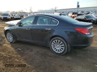 2012 Buick Regal Premium 1 with VIN 2G4GS5EK0C9128941, listed as a Copart auction lot 49110325 with 145,693 mi miles and Salvage title. Bid and sale history available at DreamBid. Image 2.