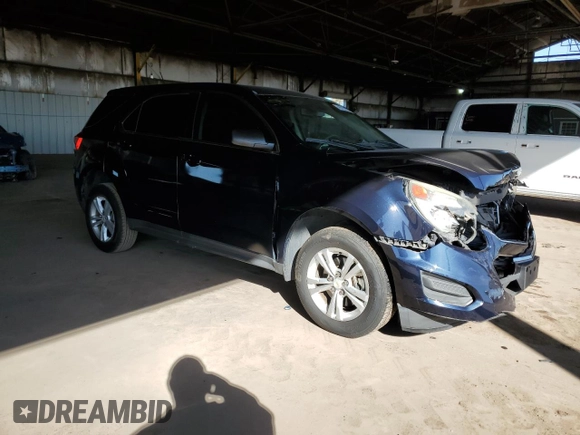 2016 Chevrolet Equinox LS with VIN 2GNALBEK9G6335946, listed as a Copart auction lot 46727795 with 97,460 mi miles and Salvage Title. Bid and sale history available at carsss.com. Image 4.