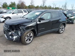 2021 Jeep Compass Limited with VIN 3C4NJDCB0MT534437, listed as a IAAI auction lot 41847006 with 38,782 mi miles and . Bid and sale history available at carsss.com. Image 16.