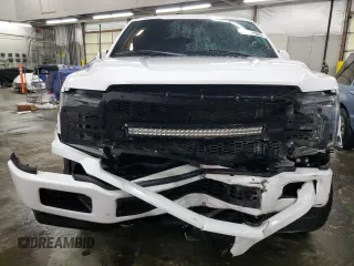 2020 Ford F-150 XL with VIN 1FTEW1E5XLKD39260, listed as a Copart auction lot 44714505 with 60,604 mi miles and Salvage Title. Bid and sale history available at carsss.com. Image 5.