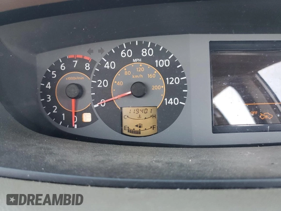 2004 Nissan Quest SE with VIN 5N1BV28U54N332257, listed as a Copart auction lot 83901234 with 119,401 mi miles and Salvage Title. Bid and sale history available at carsss.com. Image 9.