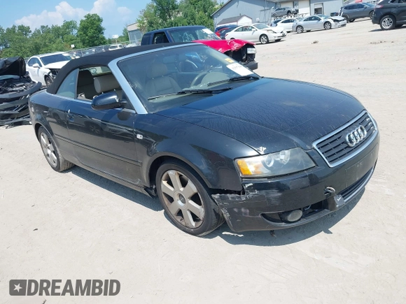 2004 Audi A4 3.0L with VIN WAUAT48H54K016361, listed as a IAAI auction lot 42597566 with 101,128 mi miles and . Bid and sale history available at DreamBid. Image 1.