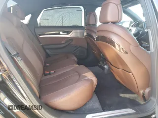 2014 Audi A8 3.0T with VIN WAURGAFD7EN011250, listed as a Copart auction lot 83664654 with 102,924 mi miles and Salvage title. Bid and sale history available at DreamBid. Image 10.