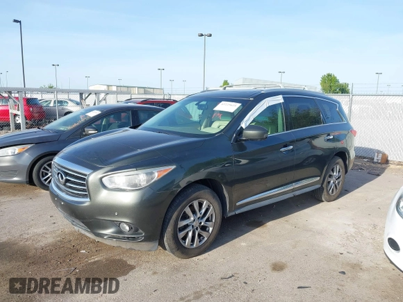 2013 Infiniti JX35 z VIN 5N1AL0MM0DC302090, wystawiony jako IAAI lot #42225621 z przebiegiem 198 767 mil mil oraz . Historia ofert i sprzedaży dostępna na DreamBid. Obrazek 17.