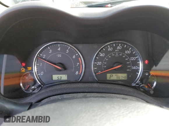 2011 Toyota Corolla L with VIN 2T1BU4EE8BC676231, listed as a Copart auction lot 53930455 with 96,746 mi miles and Salvage Title. Bid and sale history available at carsss.com. Image 9.