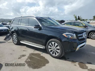 2019 Mercedes-Benz GLS with VIN 4JGDF6EE4KB220140, listed as a Copart auction lot 70648773 with 44,757 mi miles. Bid and sale history available at carsss.com. Image 4.
