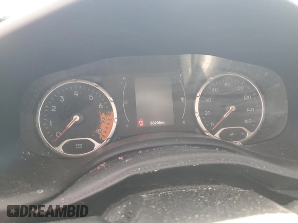 2017 Jeep Renegade Sport with VIN ZACCJAAB0HPE79168, listed as a Copart auction lot 61604485 with 63,296 mi miles and Salvage title. Bid and sale history available at DreamBid. Image 9.