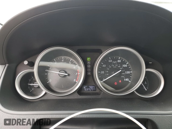 2014 Mazda CX-9 Grand Touring with VIN JM3TB3DV3E0434202, listed as a Copart auction lot 50893785 with 93,757 mi miles and Salvage Title. Bid and sale history available at DreamBid. Image 9.