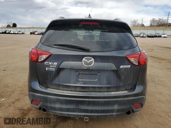 2016 Mazda CX-5 Grand Touring z VIN JM3KE4DY0G0633861, wystawiony jako Copart lot #47748645 z przebiegiem 112 219 mil mil oraz Szkoda całkowita • Salvage title. Historia ofert i sprzedaży dostępna na DreamBid. Obrazek 6.