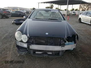 2009 Mercedes-Benz CLK 350 with VIN WDBTJ56H99F269000, listed as a Copart auction lot 80169234 with Not Provided miles and Salvage Title. Bid and sale history available at DreamBid. Image 5.