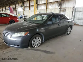 2007 Toyota Camry Hybrid with VIN JTNBB46K773033200, listed as a Copart auction lot 47502195 with 251,085 mi miles and Salvage Title. Bid and sale history available at carsss.com. Image 1.
