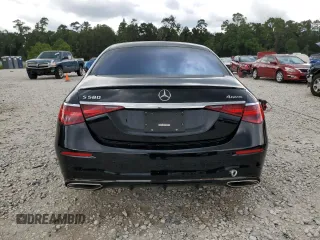 2023 Mercedes-Benz S-Class S 580 with VIN W1K6G7GB6PA210974, listed as a Copart auction lot 70876674 with 5,756 mi miles and Salvage Title. Bid and sale history available at carsss.com. Image 6.