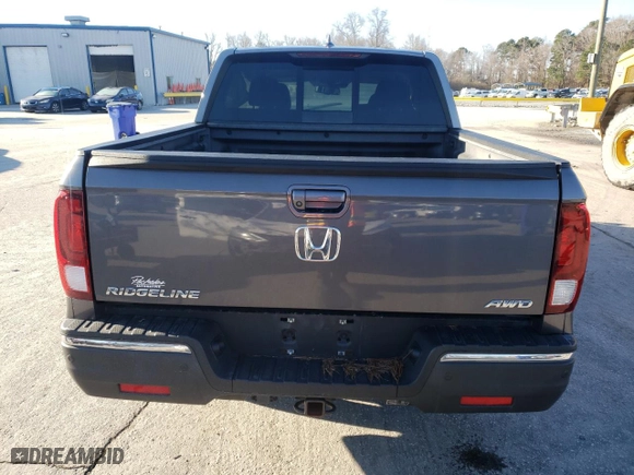 2020 Honda Ridgeline RTL-E with VIN 5FPYK3F73LB004964, listed as a Copart auction lot 44804305 with 29,116 mi miles and Salvage Title. Bid and sale history available at carsss.com. Image 6.