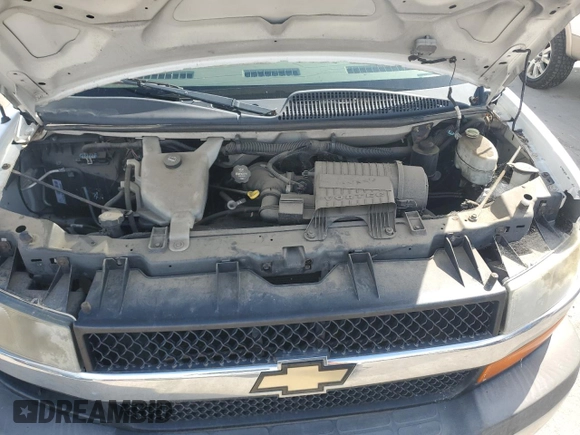 2013 Chevrolet Express Passenger LT with VIN 1GAZG1FG2D1144719, listed as a Copart auction lot 64759665 with Not provided miles and Clean title. Bid and sale history available at DreamBid. Image 12.