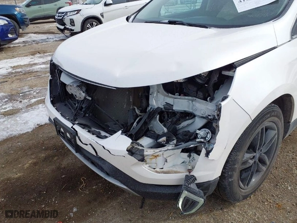 2015 Ford Edge SEL with VIN 2FMTK3J97FBB26817, listed as a IAAI auction lot 41582962 with 98,261 mi miles. Bid and sale history available at carsss.com. Image 6.