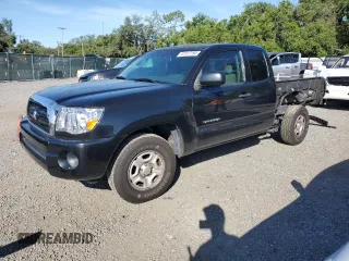 2008 Toyota Tacoma с VIN 5TETX22N98Z550483, выставлен на аукционе Copart как лот 61912195 с пробегом 246 759 миль миль и Списание • Salvage title. История ставок и продаж доступна на DreamBid. Изображение 1.