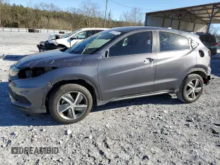 2021 Honda HR-V EX-L with VIN 3CZRU5H7XMM727007, listed as a Copart auction lot 89379135 with 20,061 mi miles and Salvage Title. Bid and sale history available at carsss.com. Image 1.