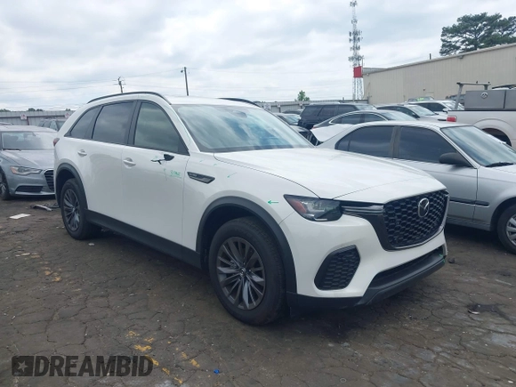 2025 Mazda CX-70 Preferred with VIN JM3KJBHD4S1122583, listed as a IAAI auction lot 42135706 with 1,700 mi miles and . Bid and sale history available at DreamBid. Image 1.