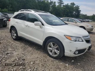 2015 Acura RDX Technology with VIN 5J8TB4H58FL004935, listed as a Copart auction lot 61980864 with 186,319 mi miles and Salvage Title. Bid and sale history available at carsss.com. Image 4.