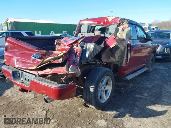 2014 Ram 1500 Tradesman z VIN 1C6RR7FT4ES171215, wystawiony jako IAAI lot #41293240 z przebiegiem 115 967 mil mil oraz . Historia ofert i sprzedaży dostępna na DreamBid. Obrazek 4.