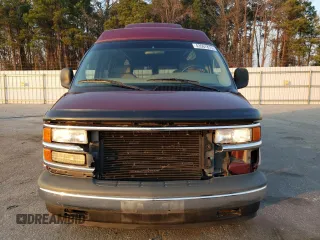 1999 Chevrolet Express with VIN 1GBFG15R7X1036862, listed as a Copart auction lot 43567815 with 66,764 mi miles and Salvage Title. Bid and sale history available at carsss.com. Image 5.
