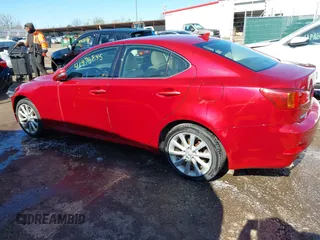 2009 Lexus IS 250 with VIN JTHCK262295031275, listed as a IAAI auction lot 41976845 with 264,375 mi miles and . Bid and sale history available at carsss.com. Image 14.