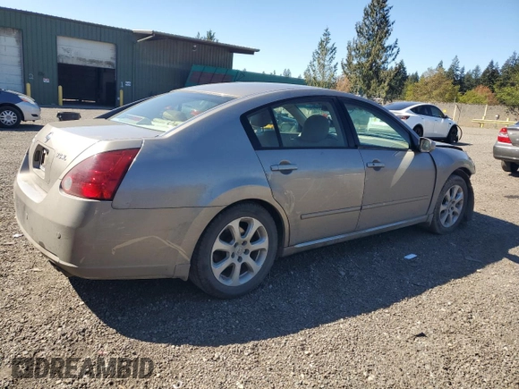 2007 Nissan Maxima 3.5 SL with VIN 1N4BA41E17C840195, listed as a Copart auction lot 53536955 with 131,217 mi miles and Salvage Title. Bid and sale history available at carsss.com. Image 3.