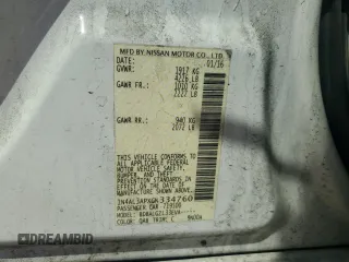2016 Nissan Altima S with VIN 1N4AL3APXGN334760, listed as a Copart auction lot 52588005 with 110,141 mi miles and Salvage Title. Bid and sale history available at DreamBid. Image 14.