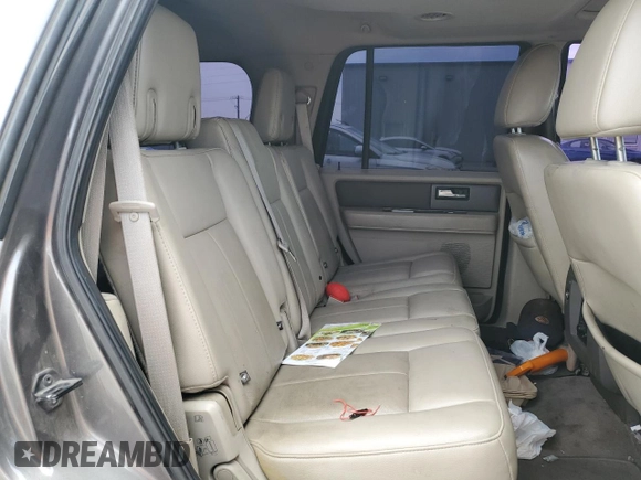 2014 Ford Expedition King Ranch with VIN 1FMJU1J58EEF44468, listed as a Copart auction lot 56375275 with 214,801 mi miles and Salvage title. Bid and sale history available at DreamBid. Image 11.
