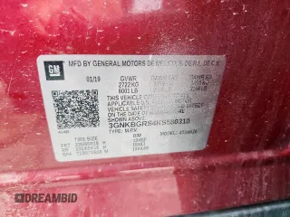 2019 Chevrolet Blazer z VIN 3GNKBGRS4KS580310, wystawiony jako Copart lot #59731745 z przebiegiem 100 813 mil mil oraz Czysty tytuł • Clean title. Historia ofert i sprzedaży dostępna na DreamBid. Obrazek 13.