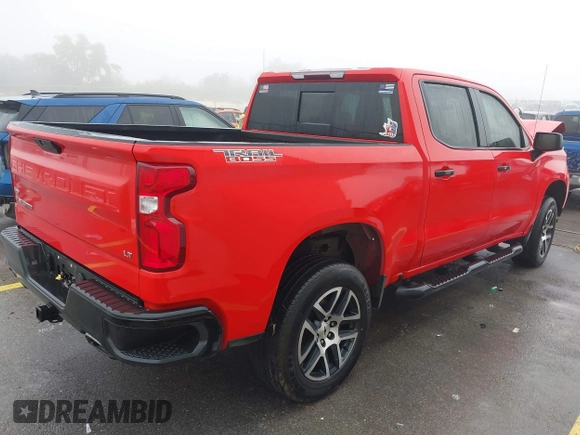 2020 Chevrolet Silverado 1500 LT Trail Boss with VIN 3GCPYFED2LG411020, listed as a IAAI auction lot 41232045 with 39,962 mi miles. Bid and sale history available at carsss.com. Image 4.