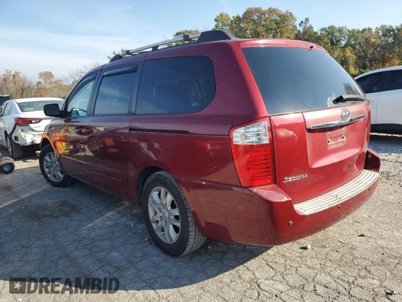 2007 Kia Sedona EX with VIN KNDMB233576113527, listed as a Copart auction lot 78349614 with 183,988 mi miles and Clean Title. Bid and sale history available at carsss.com. Image 2.