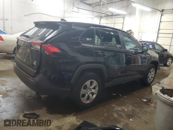 2023 Toyota RAV4 LE with VIN 2T3F1RFV4PW386877, listed as a Copart auction lot 47895215 with 38,633 mi miles and Salvage Title. Bid and sale history available at carsss.com. Image 3.