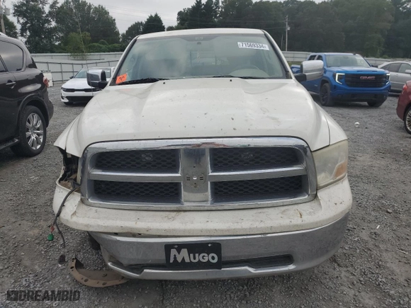 2009 Dodge Ram 1500 SLT with VIN 1D3HB13P99S747472, listed as a Copart auction lot 71569334 with 267,272 mi miles and Salvage Title. Bid and sale history available at carsss.com. Image 5.