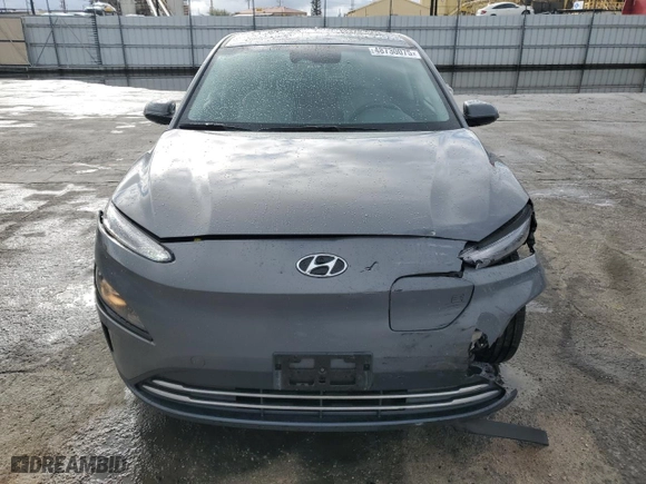 2023 Hyundai Kona Electric SEL with VIN KM8K33AG5PU167353, listed as a Copart auction lot 48730075 with 66,702 mi miles and Salvage Title. Bid and sale history available at carsss.com. Image 5.