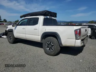 2022 Toyota Tacoma SR with VIN 3TYCZ5AN7NT056035, listed as a Copart auction lot 55510145 with 42,897 mi miles and Salvage title. Bid and sale history available at DreamBid. Image 2.