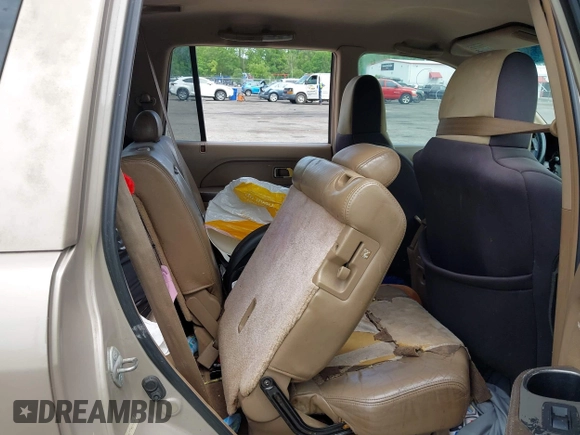 2003 Honda Pilot EX with VIN 2HKYF18563H526678, listed as a IAAI auction lot 41821187 with 412,622 mi miles and . Bid and sale history available at DreamBid. Image 8.