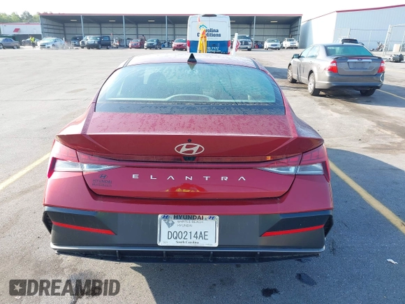 2025 Hyundai Elantra SEL Convenience z VIN KMHLS4DG2SU877358, wystawiony jako IAAI lot #41996158 z przebiegiem 3 141 mil mil oraz . Historia ofert i sprzedaży dostępna na DreamBid. Obrazek 15.