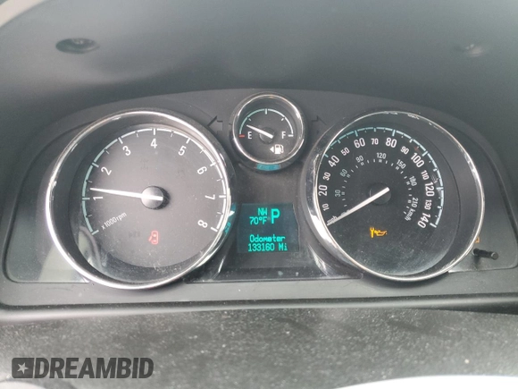 2012 Chevrolet Captiva Sport LT with VIN 3GNAL3E54CS647068, listed as a Copart auction lot 47781245 with 133,160 mi miles and Salvage Title. Bid and sale history available at DreamBid. Image 9.
