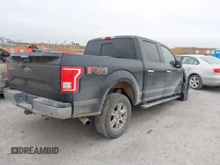 2015 Ford F-150 XLT with VIN 1FTEW1EG0FKE67898, listed as a IAAI auction lot 41407634 with 1 mi miles. Bid and sale history available at carsss.com. Image 4.