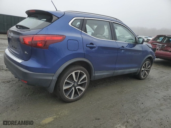 2018 Nissan Rogue Sport S with VIN JN1BJ1CP1JW196133, listed as a Copart auction lot 85006434 with 91,268 mi miles and Salvage Title. Bid and sale history available at carsss.com. Image 3.