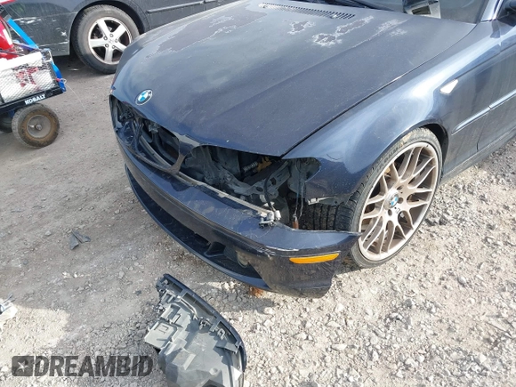 2006 BMW 3 Series 325Ci with VIN WBABD33496PL09007, listed as a IAAI auction lot 41396901 with 1 mi miles. Bid and sale history available at carsss.com. Image 6.